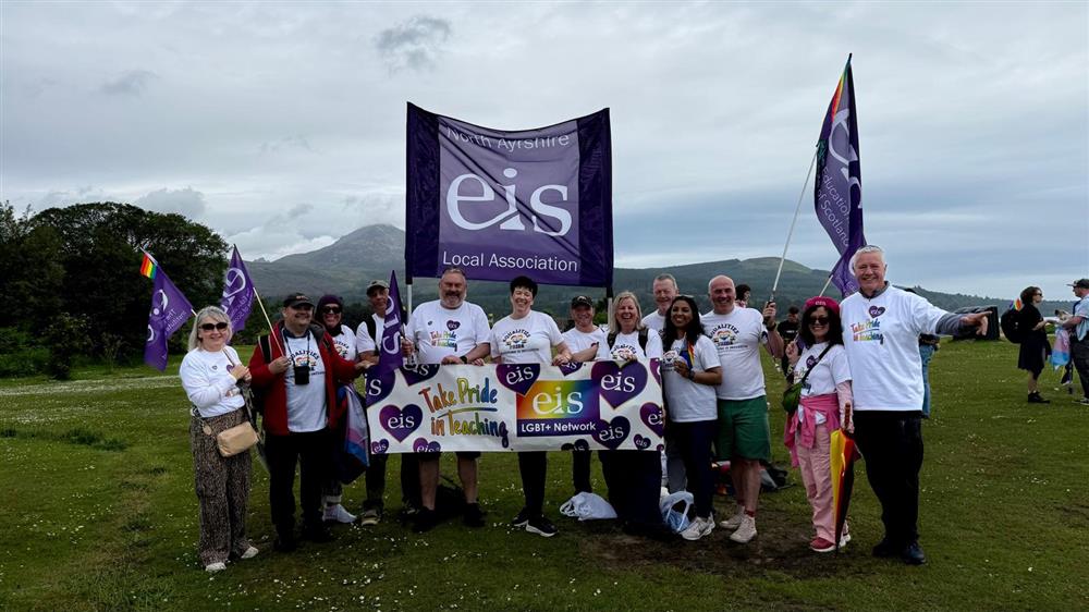EIS members at Arran Pride